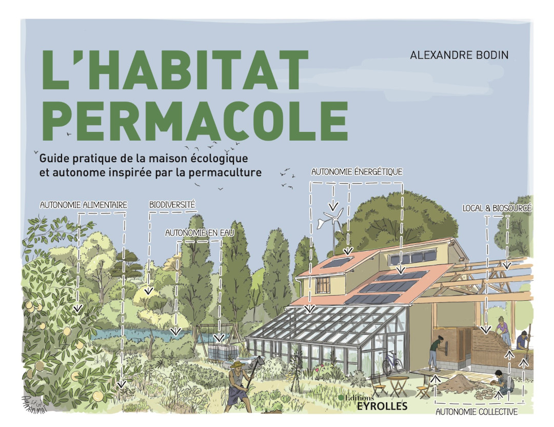 Couverture livre habitat permacole